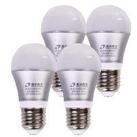 THTF 清华同方 LED灯泡 4支装(3W、E27、白光)