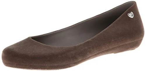 mel Dreamed by melissa Pop Flocked 女款芭蕾鞋