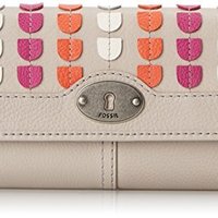 FOSSIL Marlow Patchwork 女士长款钱包