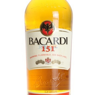 Bacardi 百加得 151朗姆酒 75.5° 750ml