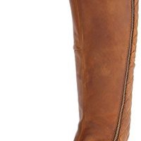 史蒂夫·马登 STEVE MADDEN Northsde Motorcycle 女式真皮高筒靴