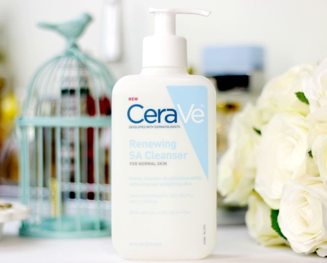 CeraVe新款专为痘肌设计的洗面奶 Renewing SA Cleanser