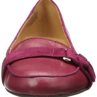 Nine West 玖熙 Crazytimes 女士真皮平底鞋