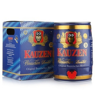 KAUZEN 凯泽 巴伐利亚 小麦黑啤酒 5L