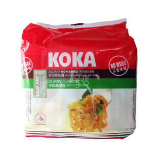 KOKA 可口 非油炸｜KOKA可口 多种口味方便面85g*4袋 新加坡泡面