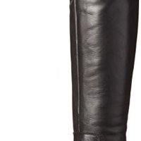 史蒂夫·马登 STEVE MADDEN Olgga Motorcycle 女士真皮高筒靴