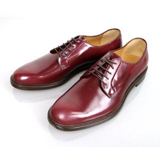 GUCCI 古驰 295618 6083 Leather Lace-up Oxford 男士商务正装皮鞋