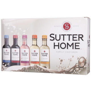 SUTTER HOME 葡萄酒礼盒装 （187ml*5）