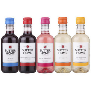 SUTTER HOME 葡萄酒礼盒装 （187ml*5）