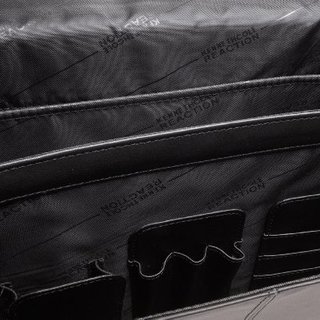 KENNETH COLE REACTION Luggage Flap-Py Gilmore 男士真皮商务公文包