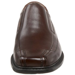 Clarks Deane Slip On 男款休闲皮鞋 Black Leather US8