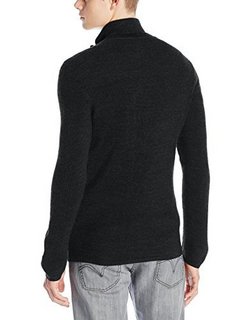 Calvin Klein Sportswear Quarter-Zip Ribbed 男款美利奴羊毛衫