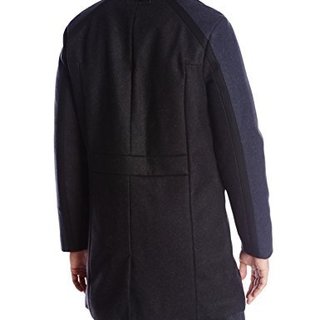 Calvin Klein Sportswear Color Blocking 男士羊毛混纺外套