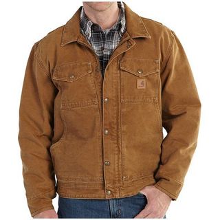 Carhartt Berwick Sandstone Duck Jacket 男款工装上衣