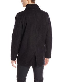 Calvin Klein Wool Melton Car Coat 羊毛大衣