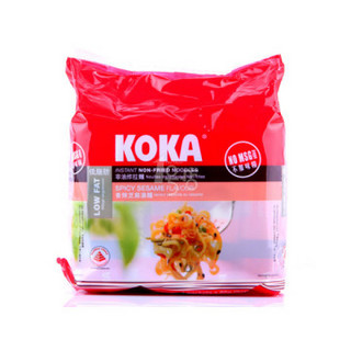 KOKA 可口 香辣芝麻汤味快熟拉面 （85g*4包）