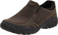 Clarks Tackle Slip-On 男款一脚蹬皮鞋 brown US8.5