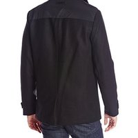 Calvin Klein Short Wool Pea Coat 男士短款羊毛大衣