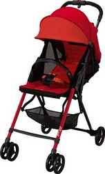 日本康贝（Combi）婴儿推车可坐可躺轻便折叠伞车高景观宝宝儿童手推车 F2 plus Vivid 红色