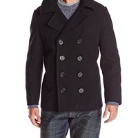 ALPHA INDUSTRIES 阿尔法工业 USN Peacoat 男士羊毛外套