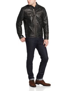 MARC NEW YORK by Andrew Marc Ryder Leather Jacket 男款真皮夹克