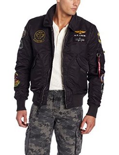 ALPHA INDUSTRIES CWU Pilot X Flight Jacket 男士飞行员夹克