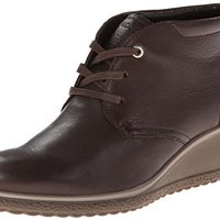 ecco 爱步 Camilla 坡跟系带靴