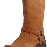 Timberland 添柏岚 EK Stoddard Mid Biker 女款真皮中筒靴