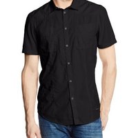 Calvin Klein Jeans Short Sleeve Double Pocket Woven 男士棉质休闲衬衫