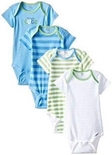 Gerber 嘉宝 Variety Onesies Seriously Cute 男童连体衣（4件套）