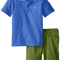 Calvin Klein Jeans Polo and Short CKSB5-2056 男童短袖两件套