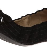 GEOX 健乐士 Karima Quilted 女士真皮平底鞋
