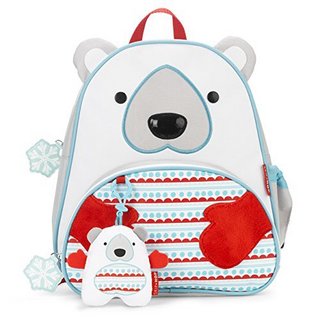 SKIP HOP Zoo Backpack and Plush Set 儿童双肩背包包