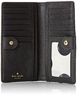 kate spade NEW YORK Cedar Street Stacy Bifold 女士长款钱包  Black