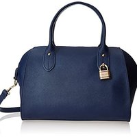 TOMMY HILFIGER Heritage Lock Saffiano Top 女款真皮手提包