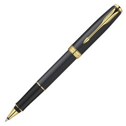 Parker 派克 卓尔 磨砂黑杆金夹 钢笔 0.5mm