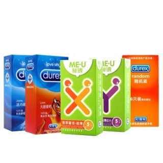 Durex 杜蕾斯 秘诱 安全套套装（38只）