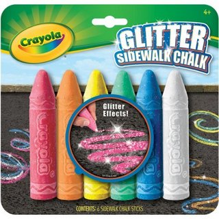 Crayola 绘儿乐 可水洗闪光蜡笔 6支装