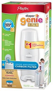 Playtex 倍儿乐 Diaper Genie Elite Pail System 婴儿尿布精灵 除臭收纳桶