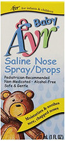 Baby Ayr Saline Nose Spray/Drops 宝宝生理盐水滴鼻剂（30ml*6瓶）