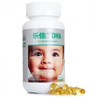 Lacare 乐佳善优 藻油DHA软胶囊 婴儿型 80+10粒