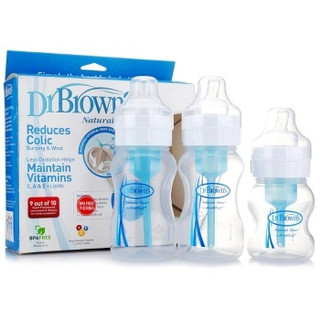 Dr Brown‘s 布朗博士 Dr Brown's BL-432 初生婴儿 PP宽口奶瓶套装