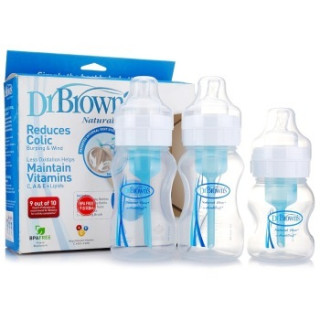 Dr Brown‘s 布朗博士 Dr Brown's BL-432 初生婴儿 PP宽口奶瓶套装
