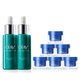  OLAY 玉兰油 水感透白净瑕精华露 40ml * 2瓶+ 水漾动力弹嫩睡眠面膜 14g * 6瓶　