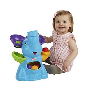  Hasbro 孩之宝 PLAYSKOOL 趣味小象音乐弹球玩具