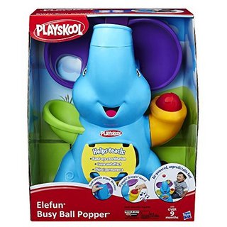  Hasbro 孩之宝 PLAYSKOOL 趣味小象音乐弹球玩具