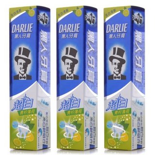 DARLIE 好来 黑人 超白青柠薄荷牙膏 (140g