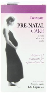 TWINLAB 天来 Pre-Natal Care 孕期营养素胶囊（120粒*2瓶）
