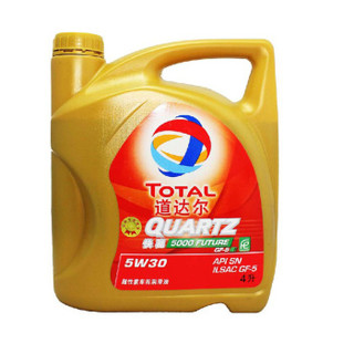 道达尔能源 TotalEnergies 道达尔 金牌快驰5000 合成技术机油（5W-30、4L、SN级）
