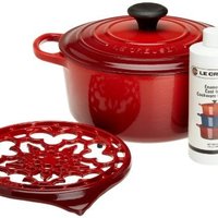 酷彩Le Creuset MS12AM03-59 珐琅铸铁锅 套装
